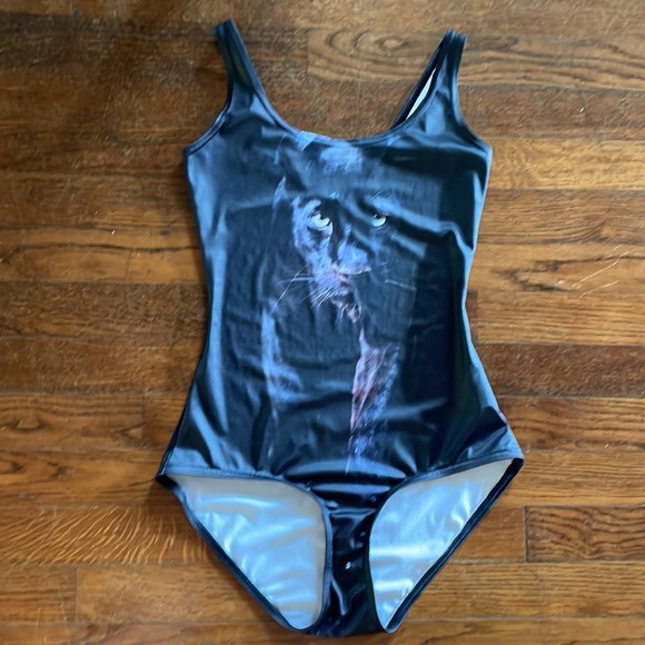 BLACKMILK PANTHER SWIMSUIT - SOLD OUT EVERYWHERE - Picture 2 of 6
